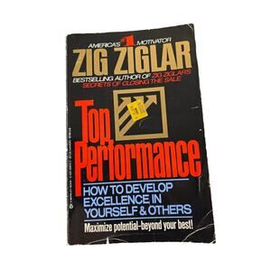 Top Performance by Zig Ziglar Berkley Books Softcover Management & Leadership
